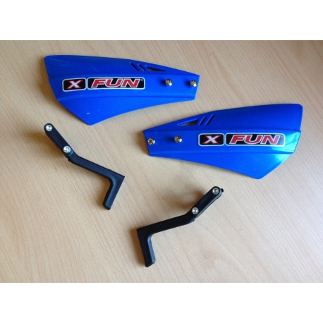 Protèges-mains X-Fun FLY Bleu TM Racing