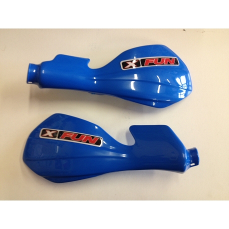 Protèges-mains X-FUN MX Bleu - TM Racing