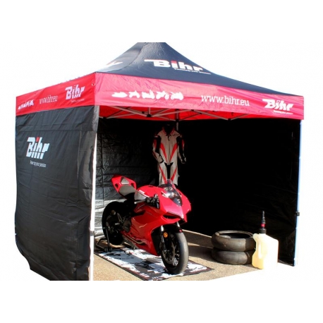 Tonnelle  De Paddock Bihr 3X3m Avec 3 Cloisons Amovibles
