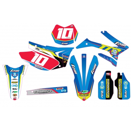 Kit Déco Complet Tom Off Road Anniversaire "10 Years" 2015-2018 