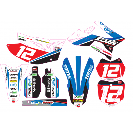 Kit déco complet Tom Off Road 2019 Personnalisable 