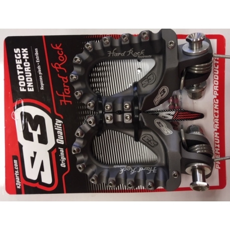 Repose-Pieds S3 Hard Rock Enduro TM Titanium