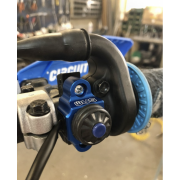 Bouton Start montage sur protège-main 