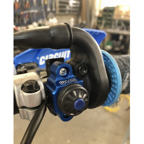 Bouton Start montage sur protège-main 