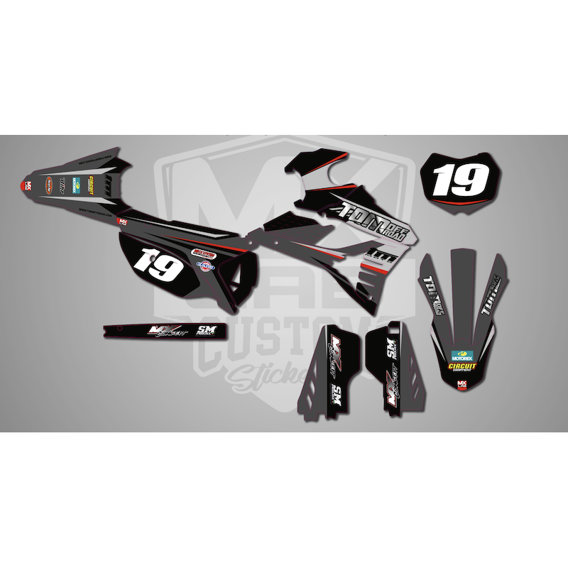 Kit deco Tom Off Road 2026 Gris