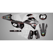Kit deco Tom Off Road 2026 Gris