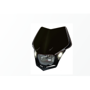 Plaque phare RACETECH V-Face Led noir